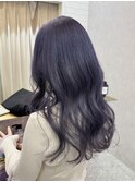 髪質改善トリートメントケアブリーチディープバイオレット