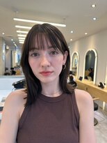 ジーナ 渋谷本店(Zina)&nbsp;髪質改善＊オリーブベージュボブ＊美髪【Zina宮益坂】