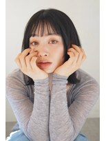 パール(PearL) 【PearL】小顔ヘア/黒髪くびれボブ/ネビージュ/20代30代ヘア