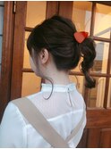 ポニーヘアセット
