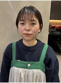 耳かけショートスタイル♪
