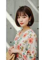 フルショウ 苦楽園店(FURUSHO)&nbsp;大人可愛いナチュラルショートボブ