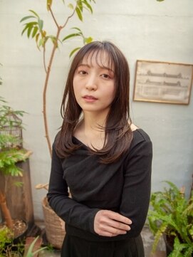 キューブ(HAIR MAKE Cube) ミディアムレイヤー