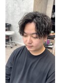 センターパートツイスパ
