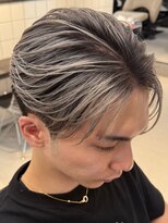 アンサー 渋谷(ANSWER)&nbsp;メンズバレイヤージュハイライトセンターパート