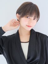 ガリカ 両国(Gallica) 『 グレージュ × 透け感 』丸みショート 下ろし前髪☆