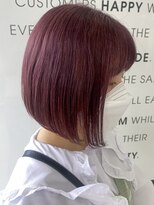 リブ バイ ボクノ(Liv by bokuno)&nbsp;髪質改善/縮毛矯正/トリートメント/チェリーレッド/ワインレッド