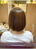 【L by first】髪質改善 艶ボブ