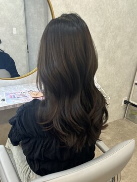 シエテ 津田沼(Siete) ミディアムヘア/暗めカラー/グランマッシュ/津田沼/韓国/カラー