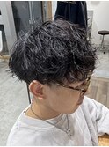 MENSHAIR/波巻ツイストスパイラル/フェザーパーマ/千葉/幕張本郷