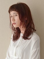 バトン(baton)&nbsp;大人ガーリー/似合わせカット/ミディアムレイヤーカット/92