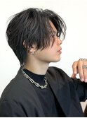 men's/ニュアンスパーマ/リバースセンターパート/門前仲町