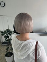 スーパーシーン(SUPER SCENE)&nbsp;ピンクベージュ/アンブレラカラー/クールショート/前髪/宜野湾