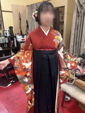 ガラ(GALA) 着付け ヘアセット