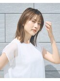 髪質改善大人ミディアムレイヤー