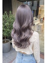 アース 四日市店(HAIR&MAKE EARTH) 柔らかニュアンスのハイトーンラベンダー