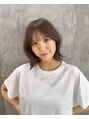 シャロン(SHARON) アッシュベージュとくびれボブスタイル