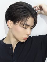 アズ ワン(AS ONE) シースルーマッシュ韓国メンズヘアコンマバングフェザーパーマ