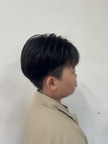 オラシオン ツーブロックセンターパート
