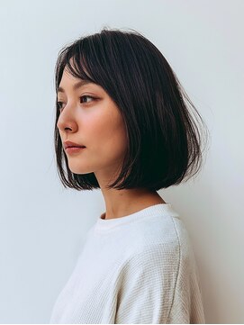 ロディーナコク 大口 新子安(rodina.coc) ミルクティーブロンド/ダークブルー/デジタルパーマ/大口新子安