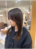 morio 札幌　レイヤーカット　低めレイヤー