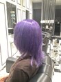 ゼノ(Xeno) 紫って!色落ちもキレイ!