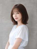 サムシング(Something.)&nbsp;大人キレイ_ミディアム_レイヤーカット