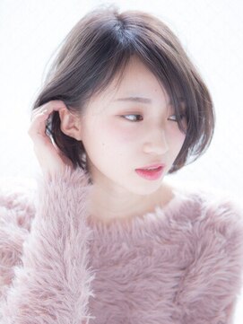 デフ(def,) 小顔ショートボブ【privatehairsalonT_下北沢_今間】