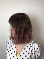 キャラ 池袋本店(CHARA) ワインピンク ハイライトグラデーション【キャラ池袋/池袋東口】