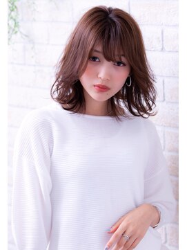 ヘアーアートシフォン 川口東口店(hair art chiffon) チョコレートアッシュor大人ガーリーのプリカールスタイル