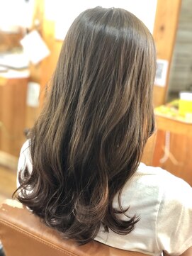 ララテラス(LaLa Terrace) アッシュベージュ×大人かわいいやわらかニュアンスカール