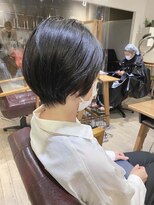 ヴァンクシー バイ ルナ(VANKCY by Luna) ショート ショートボブ 大人ボブ 前髪 耳かけ 黒髪 小顔 登戸 楽