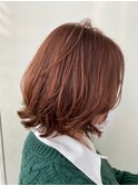 【Zina】キャラメルベージュ/ボブショート/20代30代40代