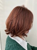 ジーナ 博多(Zina)&nbsp;【Zina】キャラメルベージュ/ボブショート/20代30代40代