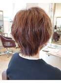 くせ毛をいかして♪ふわふわショートスタイル☆〔八戸、田向〕