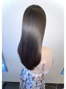 アールサロンプラスキャスパ 自由が丘(Rrsalon+CASPA) 【髪質改善】R.HASヒト幹細胞水素トリートメント/黒髪ロング