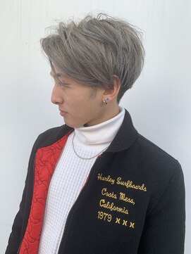 ルーツ ヘア デザイン(roots hair design) 西大橋★新町美容室★roots★メンズダブルカラー