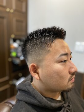 ヒロギンザ 横浜店(HIRO GINZA) フェードショートスタイル
