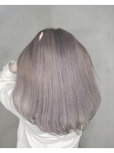 クリーム(CREAM) シルバーカラー_ラベンダーホワイト