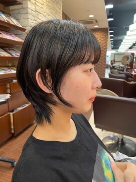 ノイ(neu) ナチュラルショートウルフ【髪質改善/デザインカラー】