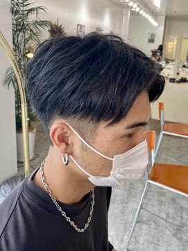 ユラギフロムユイマァル 水島店(YURAGI from YUIMARL) 刈り上げアップバング