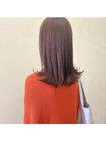 インサイドアウト(IN SIDE OUT+)&nbsp;ピンクブラウン / ピンクカラー / セミロング【IN SIDE OUT+】