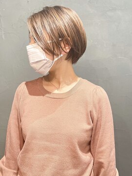 ブランロール 中目黒店(Blanl'or) 大人ガーリー/ダークアッシュ/似合わせカット/レイヤーカット