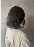 ボブ×パーマ