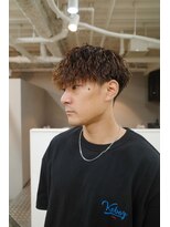 スレイ 西宮(SLAY)&nbsp;縦落ちツイスパ×前下がりマッシュ