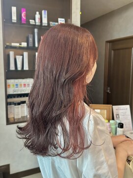 アールトゥーヘアー(art To Hair) ピンクカラー/ピンクインナーカラー/秋カラー