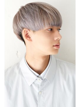 メンズサロン ガウディ 高槻店(men's salon Gaudi) ホワイトグレージュ×マッシュ