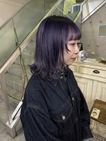 ヘアーデザイン アルエ(HAIR×design ARUE) ラベンダー×レイヤーボブ