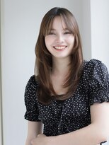 ウル 表参道(HOULe) ロング 髪質改善  ベージュカラー 酸熱 透明感カラー