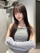 ミンクスオーバー(MINX OVER)&nbsp;韓国ヘア/魅力倍増カール/セミディ/シアーカラー/ダークアッシュ